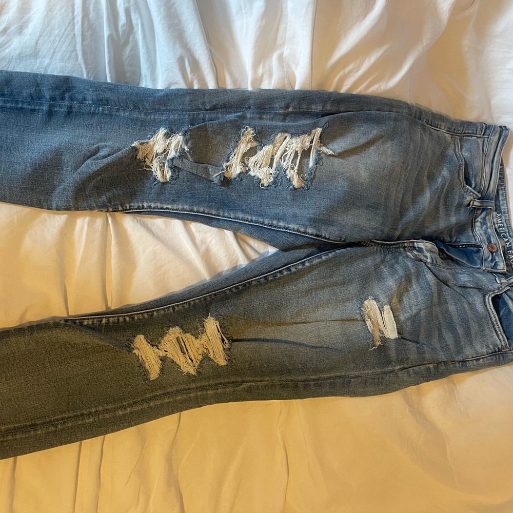 American Eagle Outfitters Light Blue Denim